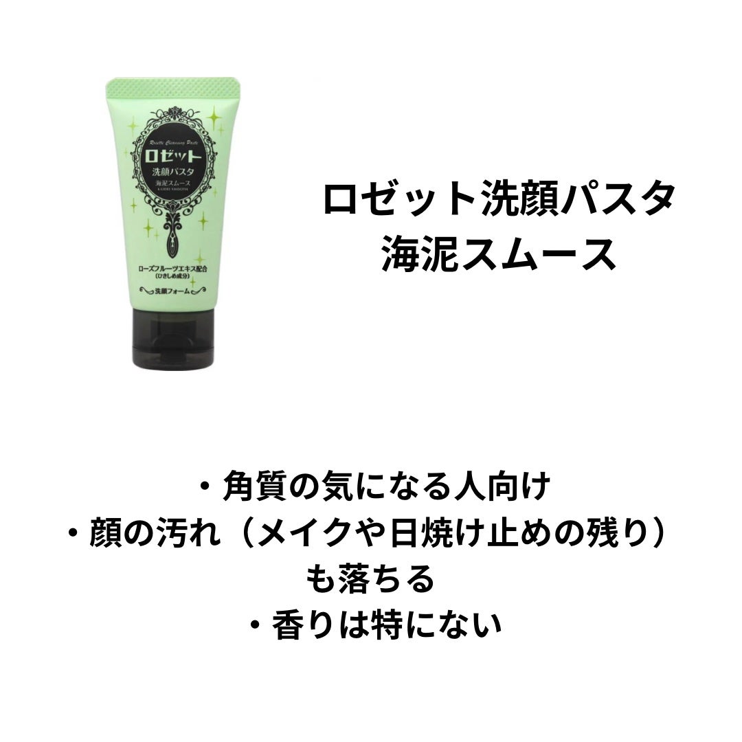 ロゼット洗顔パスタ 海泥スムース/ロゼット/洗顔フォームを使ったクチコミ(4枚目)