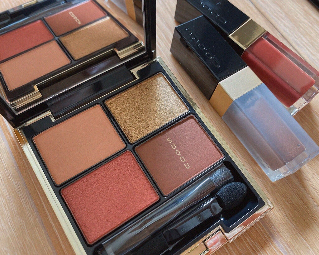 デザイニング カラー アイズ/SUQQU/アイシャドウパレットを使ったクチコミ(4枚目)