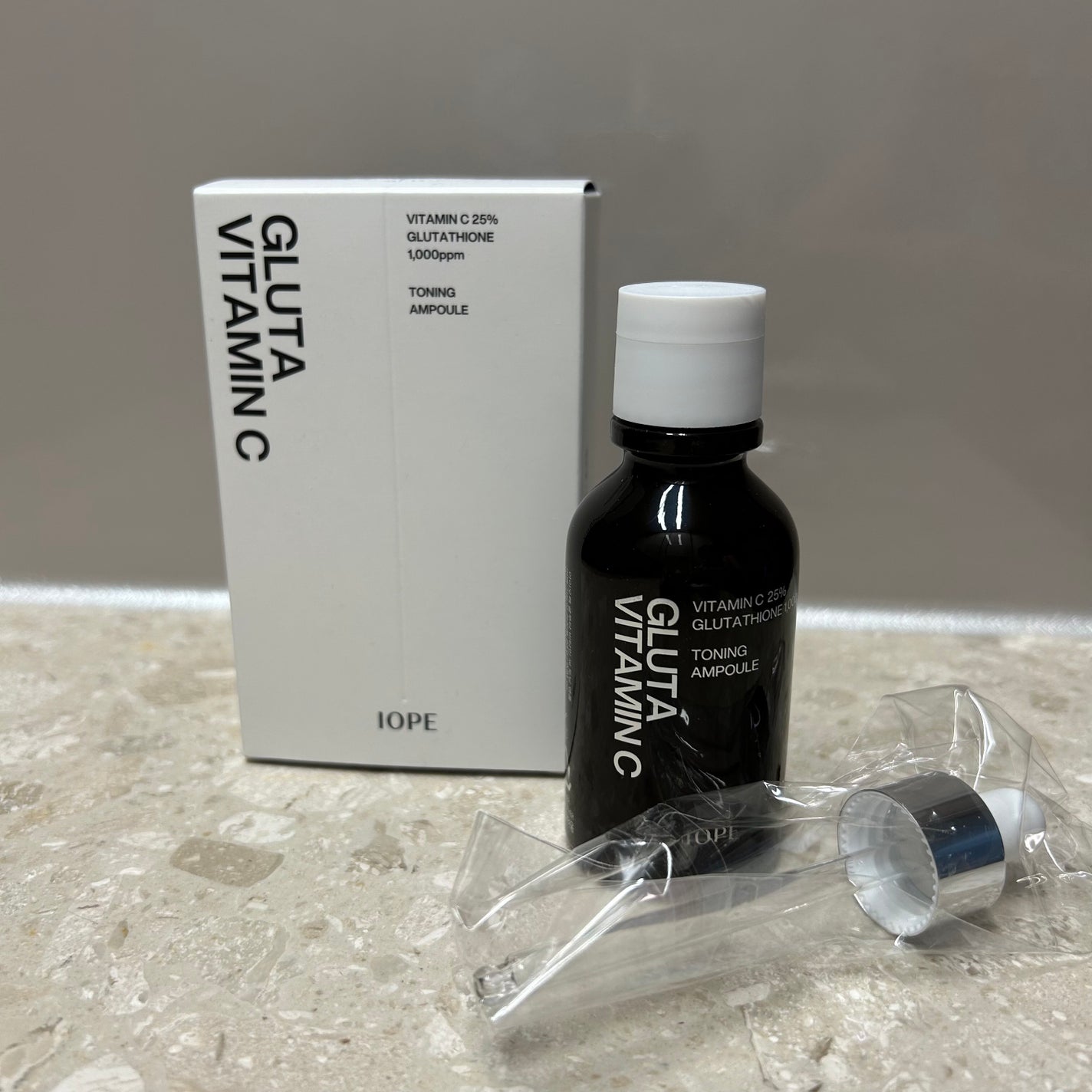 グルタ ビタミンC トーニング アンプル/IOPE/美容液を使ったクチコミ(2枚目)