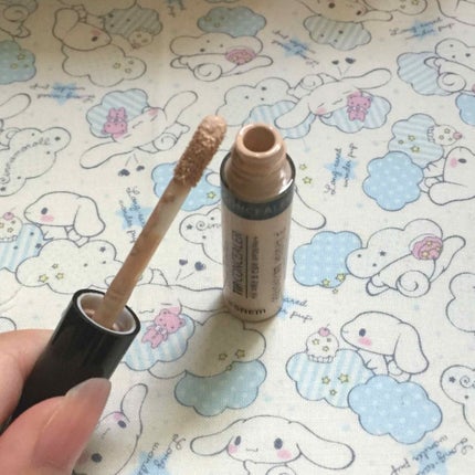 カバーパーフェクション チップコンシーラー/the SAEM/リキッドコンシーラーを使ったクチコミ(2枚目)