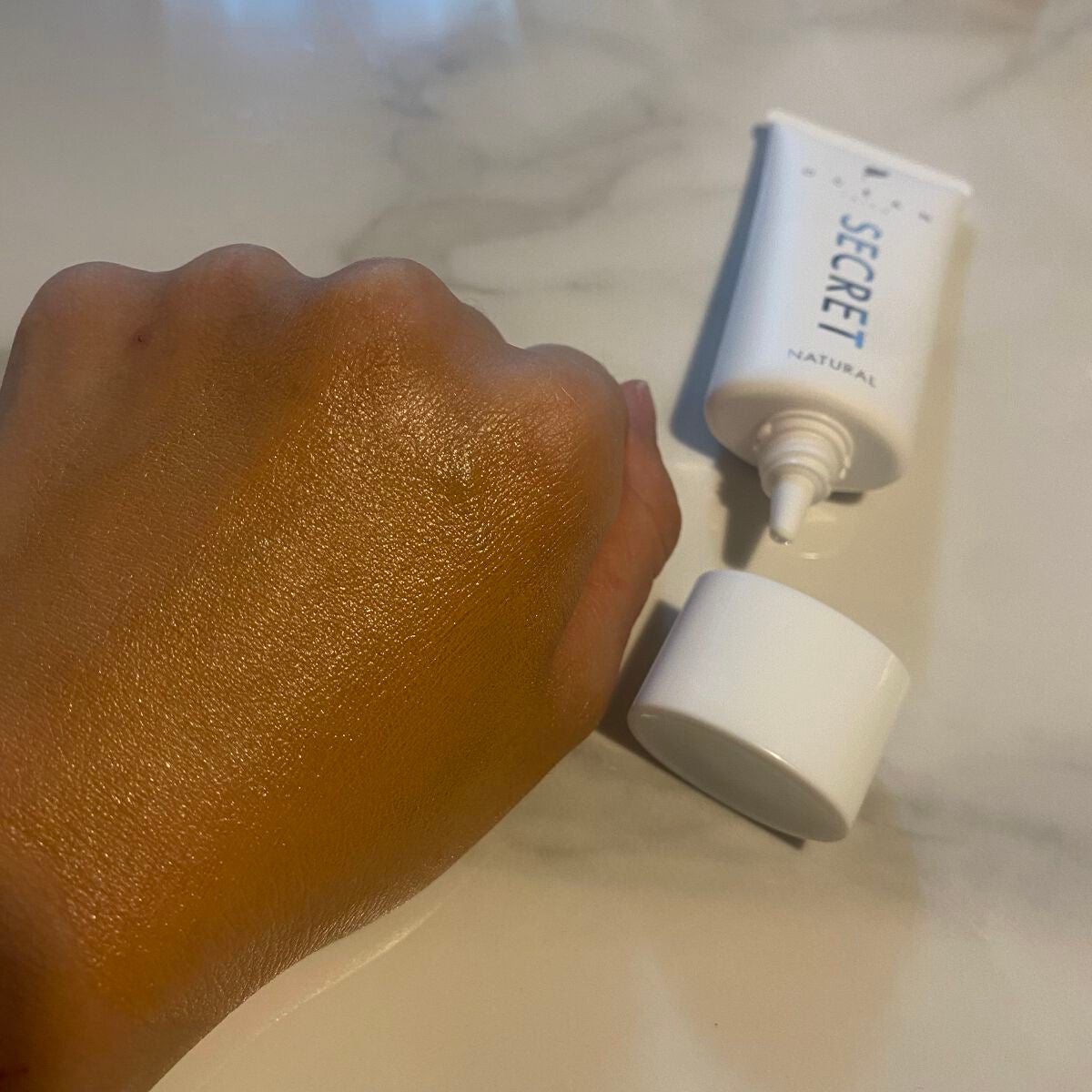 オーシャントリコ シークレットメイク BBクリーム ナチュラル/OCEAN TRICO/BBクリームを使ったクチコミ(3枚目)