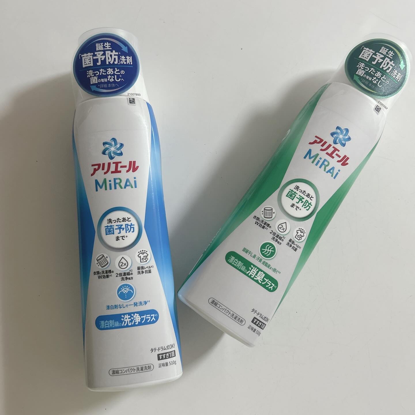 アリエールMiRAi 洗浄プラス/アリエール/洗濯洗剤を使ったクチコミ（1枚目）
