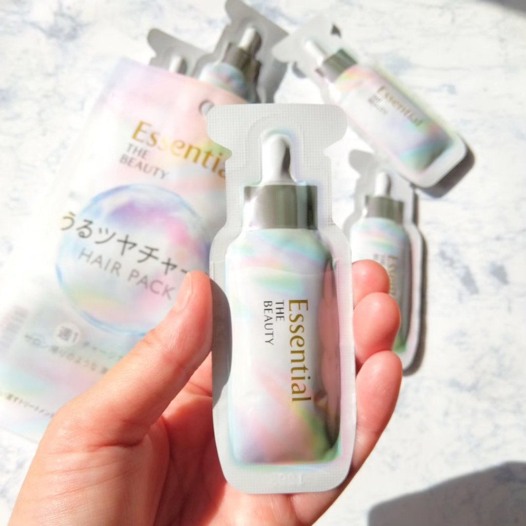 ザビューティ うるツヤチャージヘアパック/エッセンシャル/ヘアマスク・ヘアパックを使ったクチコミ（2枚目）