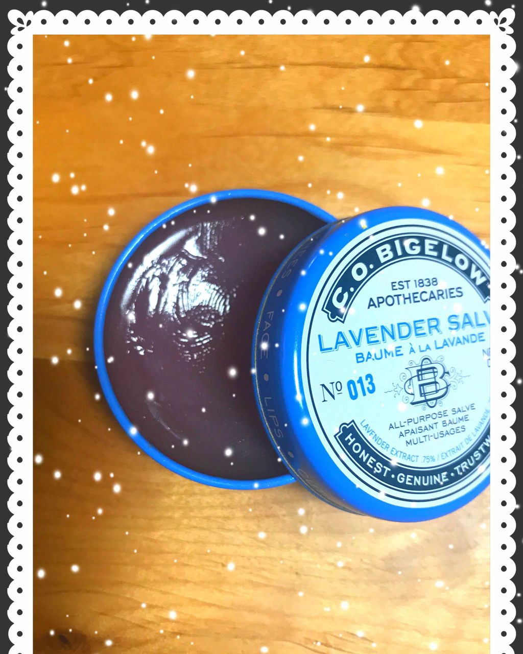 ジーオービゲロウリップバーム ラベンダーサーブ/LS リップバームコカコーラ/リップケアを使ったクチコミ（2枚目）