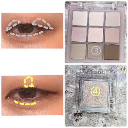 シングルカラーアイシャドウ/CEZANNE/単色アイシャドウを使ったクチコミ(7枚目)