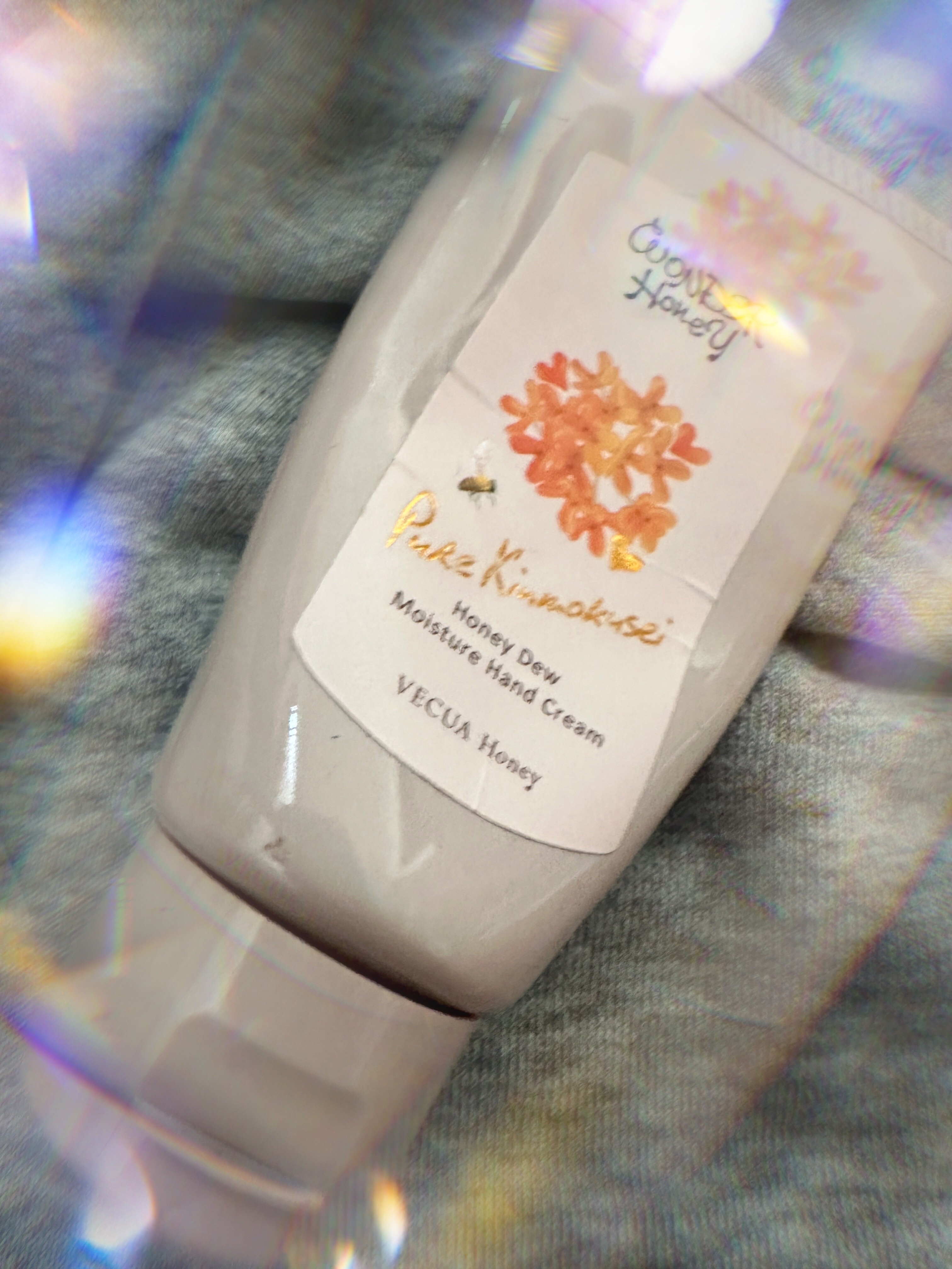 ワンダーハニー とろとろハンドクリーム ピュアキンモクセイ/VECUA Honey/ハンドクリームを使ったクチコミ（1枚目）
