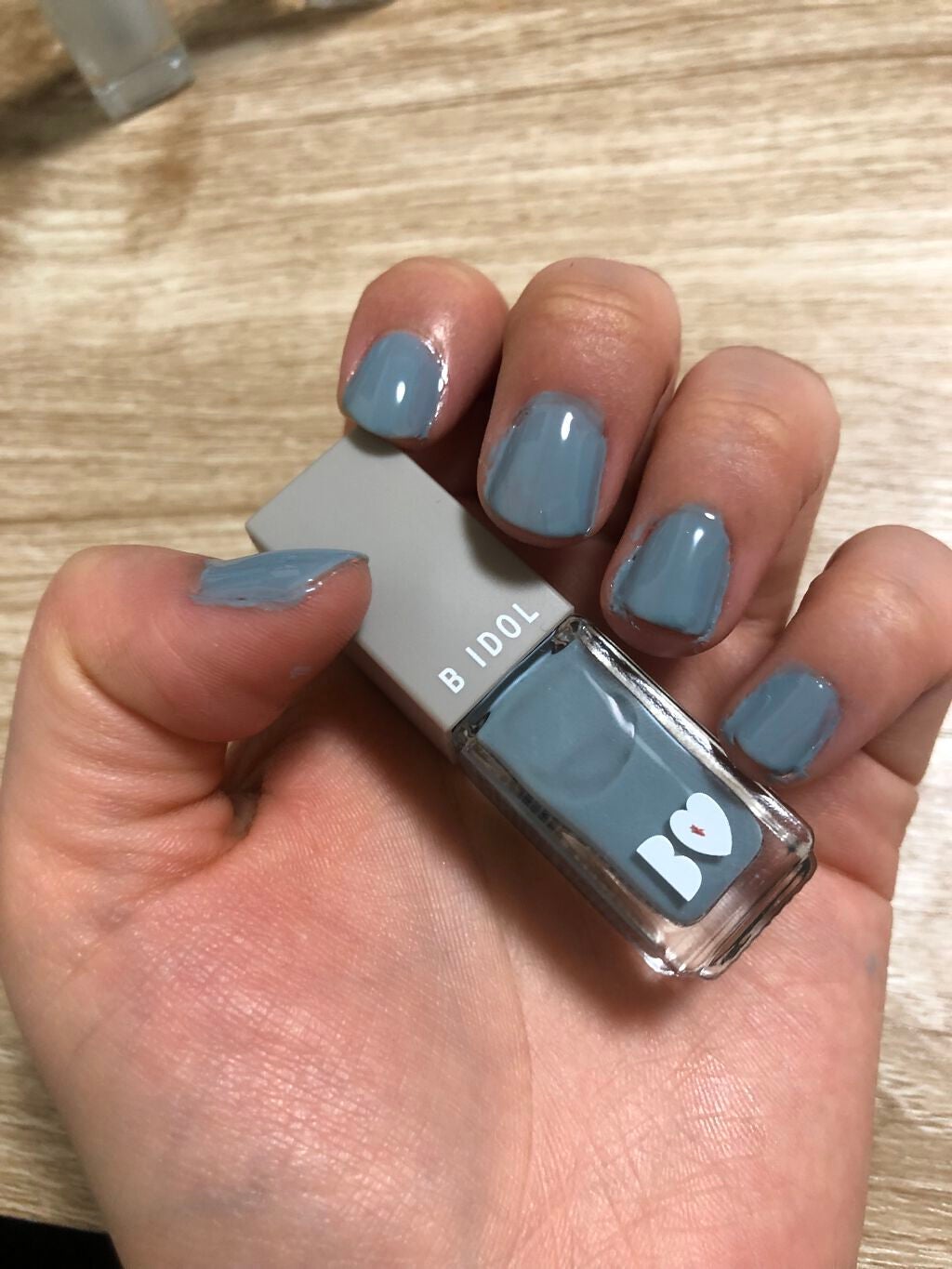 まいぽりっしゅ/b idol/マニキュアを使ったクチコミ(4枚目)