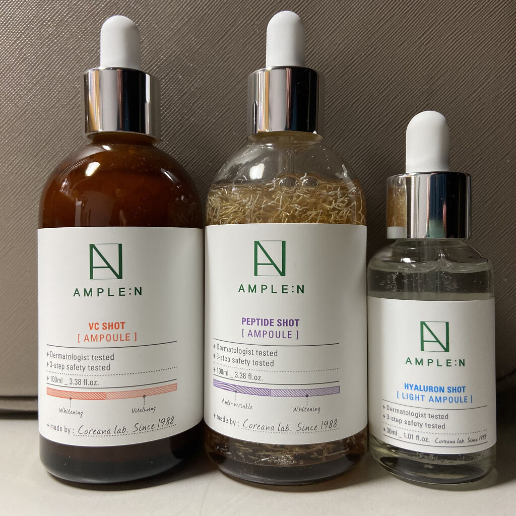 ビタミンCショット（VCショット）美容液/AMPLE:N/美容液を使ったクチコミ（1枚目）