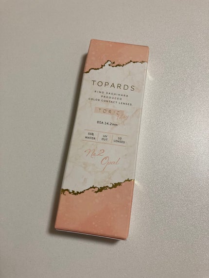 TOPARS TORIC 1day/TOPARDS/ワンデー(1DAY)カラコンを使ったクチコミ(1枚目)