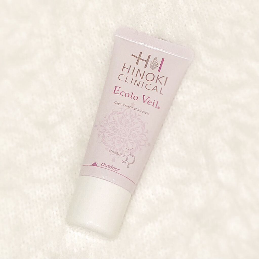 エコロヴェール/ヒノキ肌粧品/日焼け止めクリームを使ったクチコミ（1枚目）