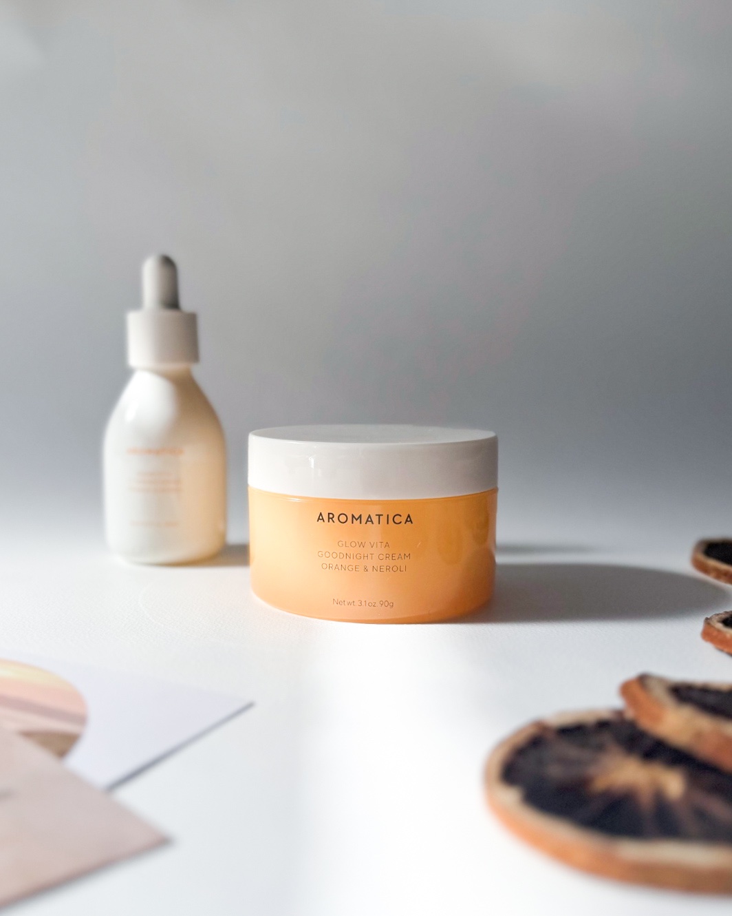 グロービタグットナイトクリーム/AROMATICA/フェイスクリームを使ったクチコミ（1枚目）