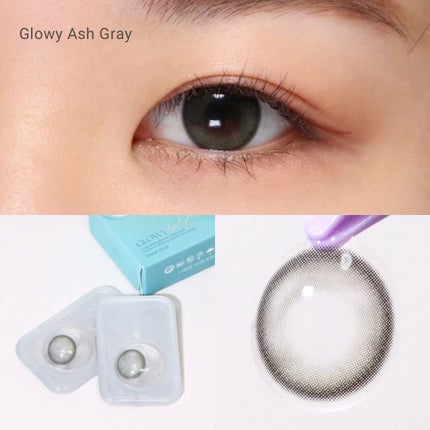 Eyelighter Glowy 1Month/OLENS/カラーコンタクトレンズを使ったクチコミ(4枚目)