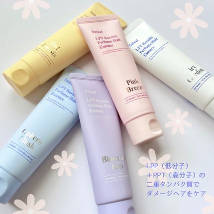 LPT Keratin パフュームヘアエッセンス Blooming Rose/Daleaf/ヘアミルクを使ったクチコミ(3枚目)