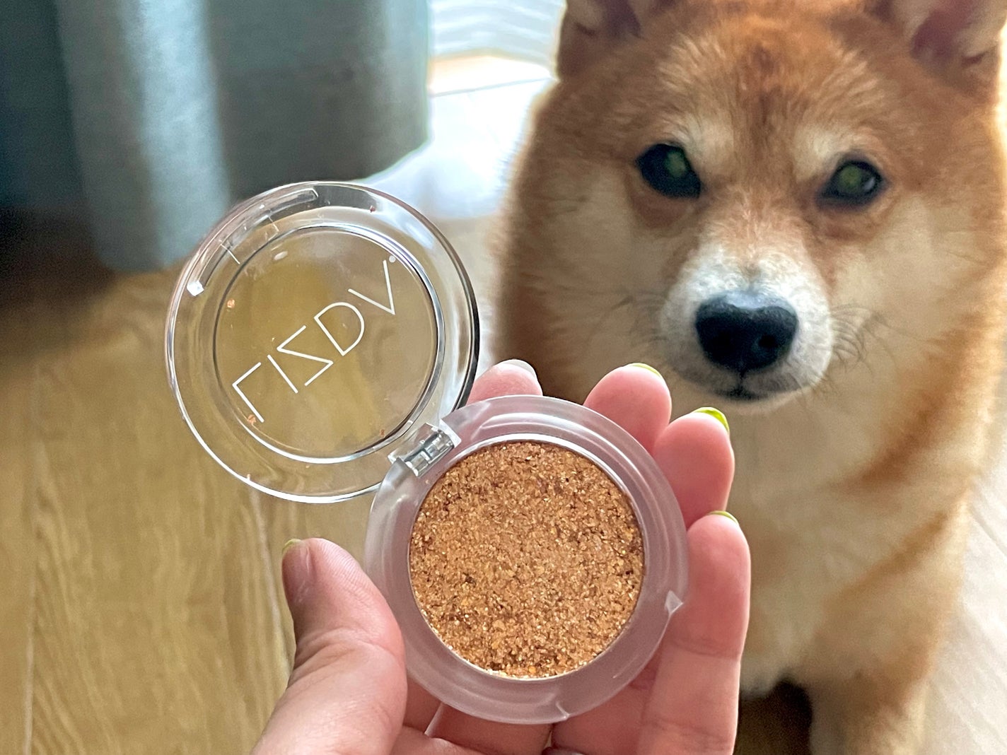 ブリング フィット アイグリッター/LIZDA/グリッターを使ったクチコミ(2枚目)