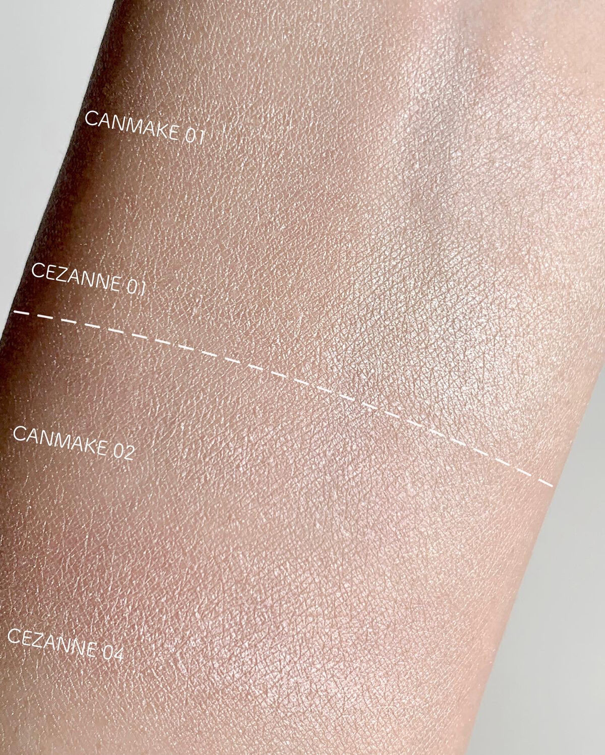 パールグロウハイライト/CEZANNE/パウダーハイライトを使ったクチコミ（2枚目）