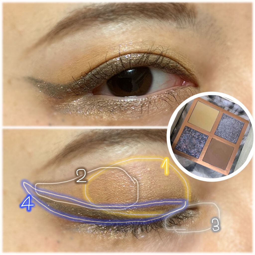 Venus Marble アイシャドウキャットシリーズ/Venus Marble/アイシャドウパレットを使ったクチコミ(3枚目)