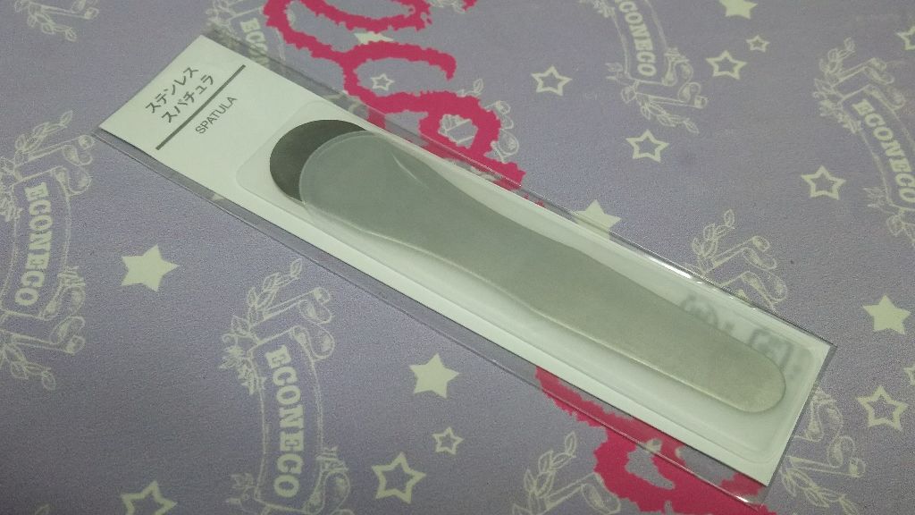 ステンレススパチュラ/無印良品/その他スキンケアグッズを使ったクチコミ（1枚目）
