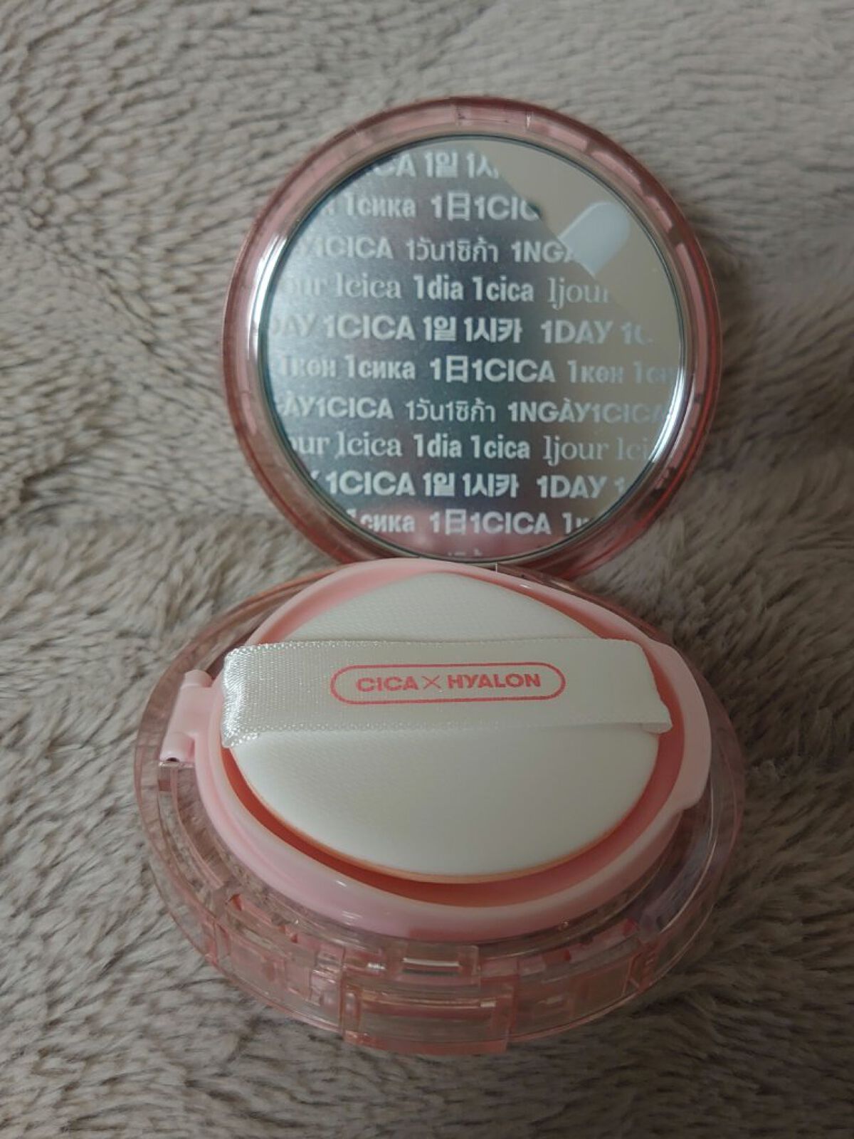 CICA エアリーフィットカバークッション/VT/クッションファンデーションを使ったクチコミ（3枚目）