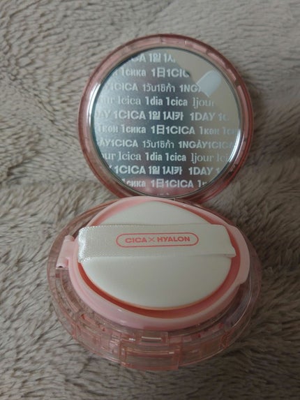 CICA エアリーフィットカバークッション/VT/クッションファンデーションを使ったクチコミ(3枚目)