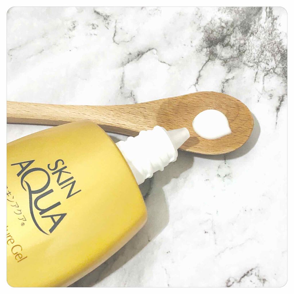 スーパーモイスチャージェルゴールド/スキンアクア/日焼け止めジェルを使ったクチコミ（1枚目）