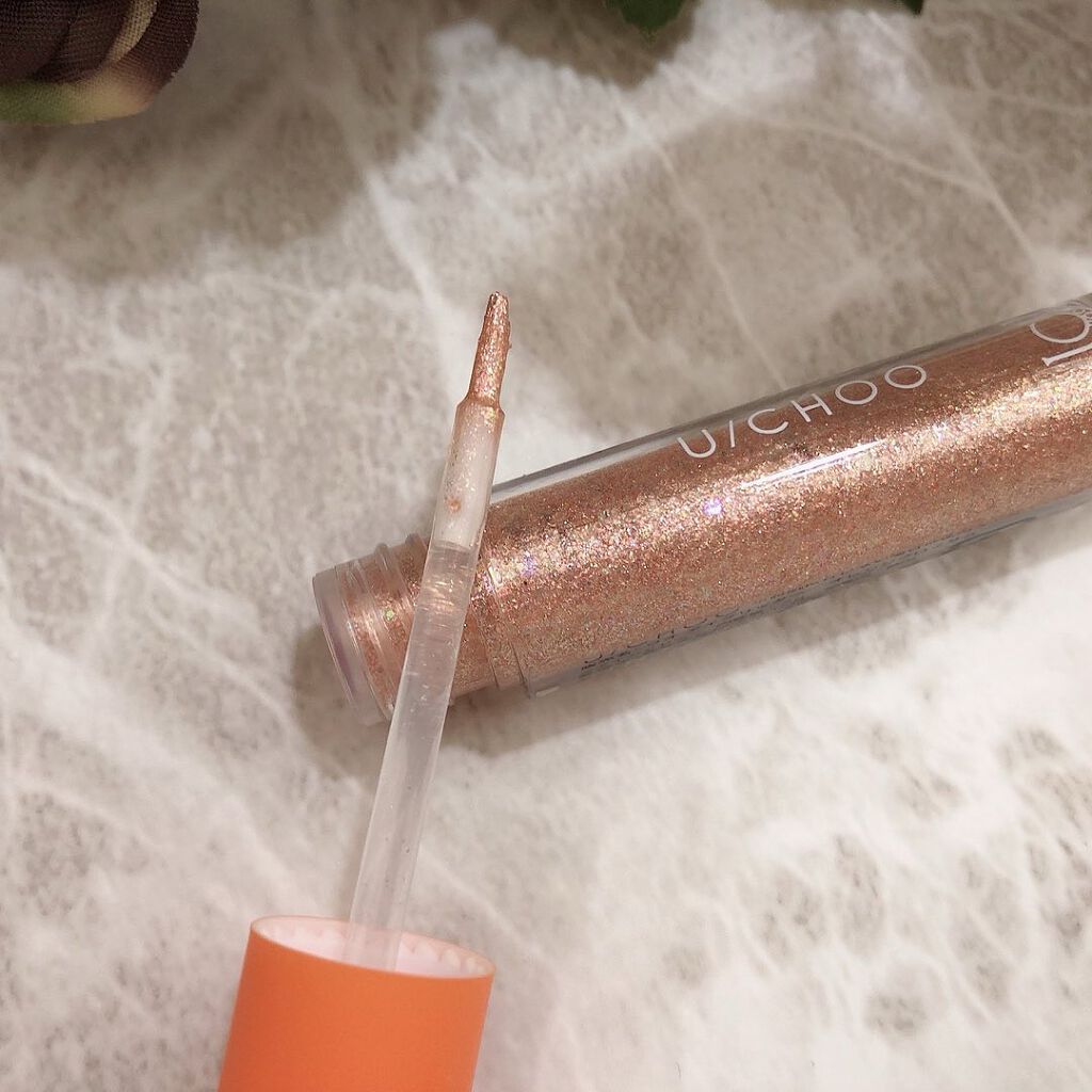 ワオ アイ グリッター/U/CHOO/グリッターを使ったクチコミ(2枚目)