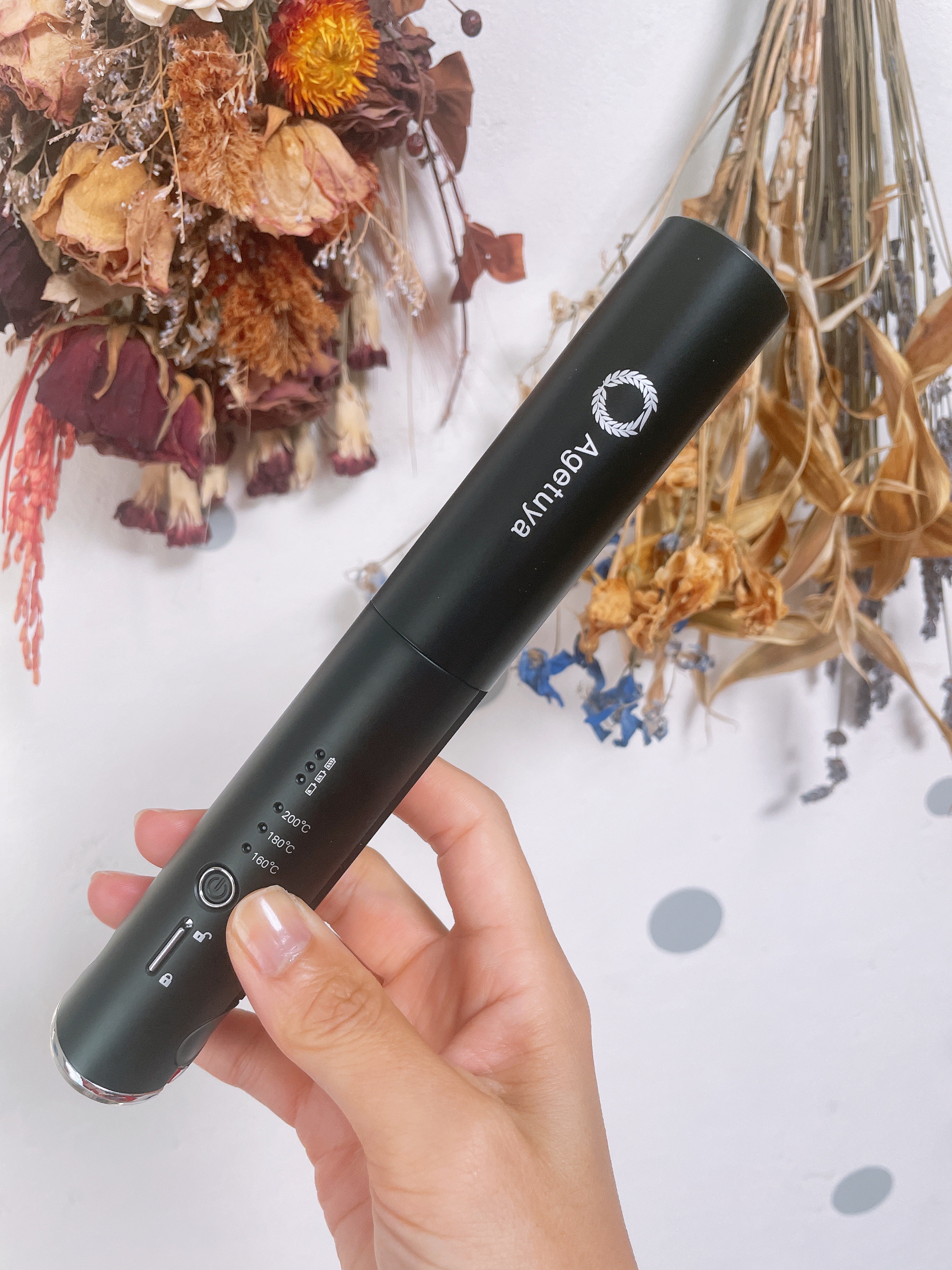 アゲツヤコードレスミニアイロン/agetuya/ストレートアイロンを使ったクチコミ（1枚目）