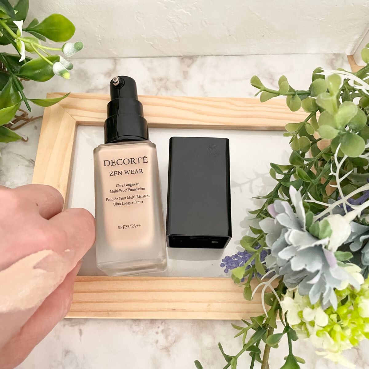 ゼン ウェア フルイド/DECORTÉ/リキッドファンデーションを使ったクチコミ(3枚目)