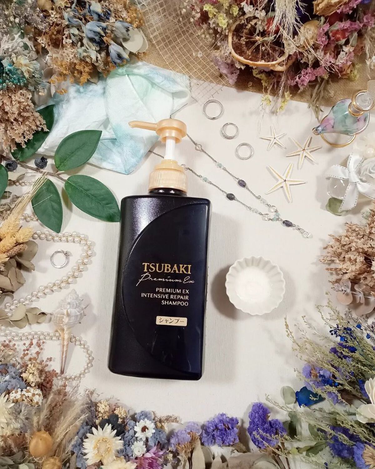 プレミアムＥＸ インテンシブリペア ＜シャンプー＞／コンディショナー＜ヘアトリートメント＞ /TSUBAKI/市販シャンプーを使ったクチコミ（2枚目）