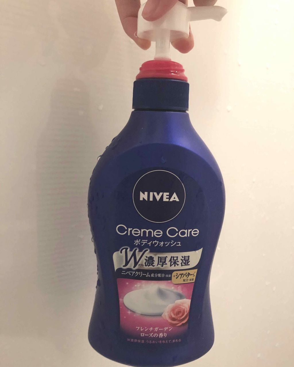ニベア クリームケア ボディウォッシュ フレンチガーデンローズの香り/ニベア/ボディソープを使ったクチコミ（1枚目）