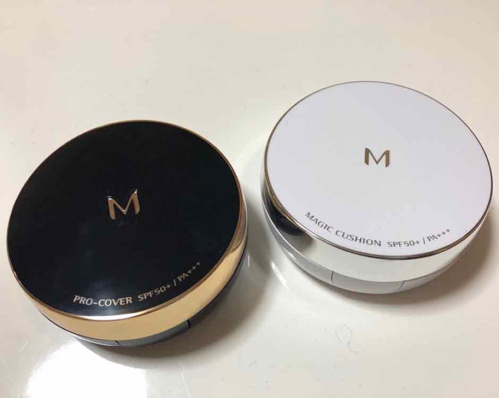 M クッションファンデーション(マット)/MISSHA/クッションファンデーションを使ったクチコミ（2枚目）