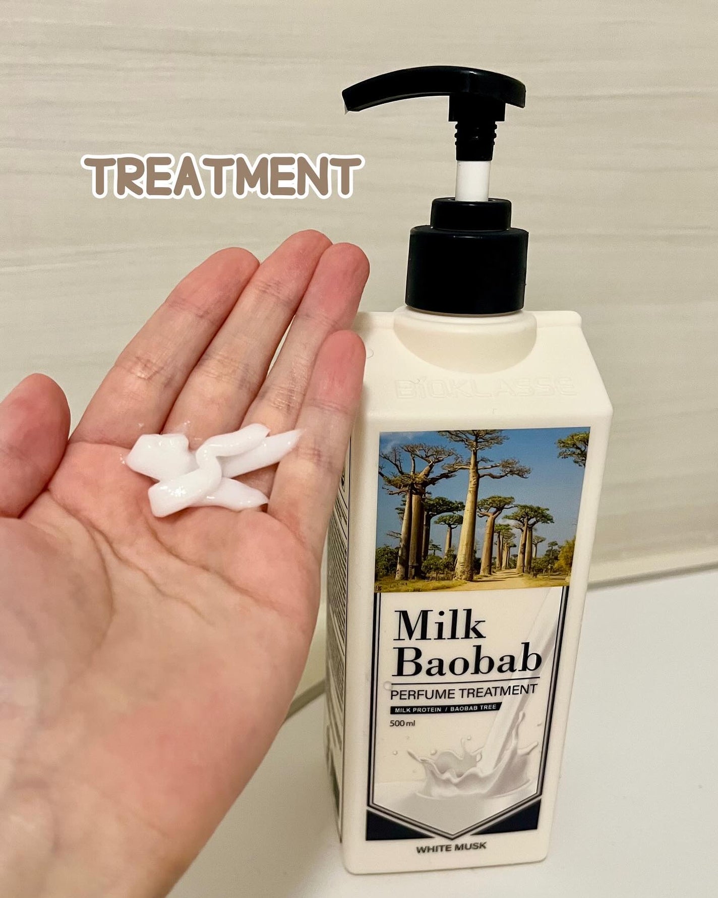 パフュームシャンプー/トリートメント (ホワイトムスク)/ミルクバオバブ/市販シャンプーを使ったクチコミ(3枚目)