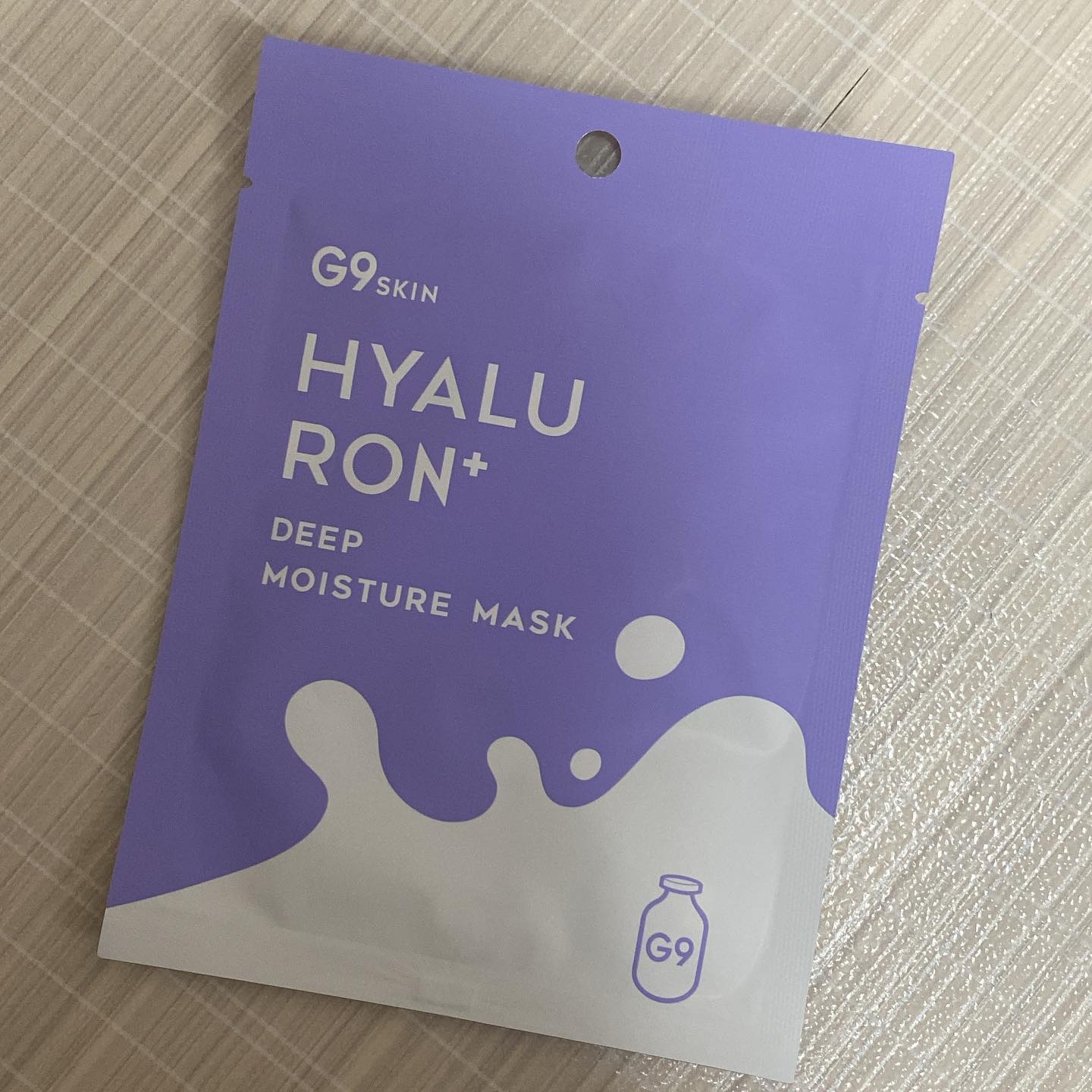 ヒアルロンプラス ディープモイスチャーマスク 1枚/G9SKIN/シートマスク・パックを使ったクチコミ（1枚目）