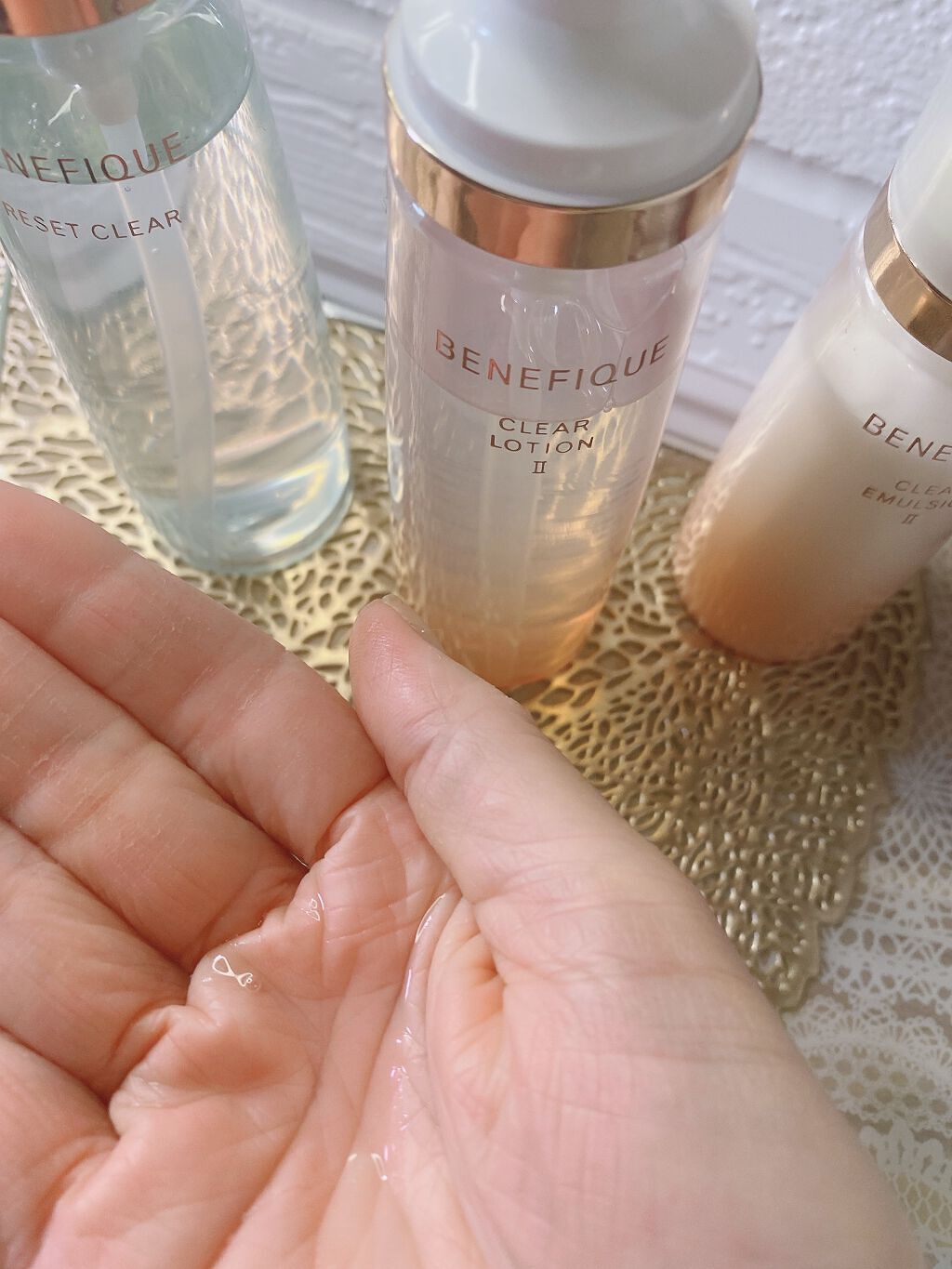 クリアローションI・II・III/BENEFIQUE/化粧水を使ったクチコミ(3枚目)