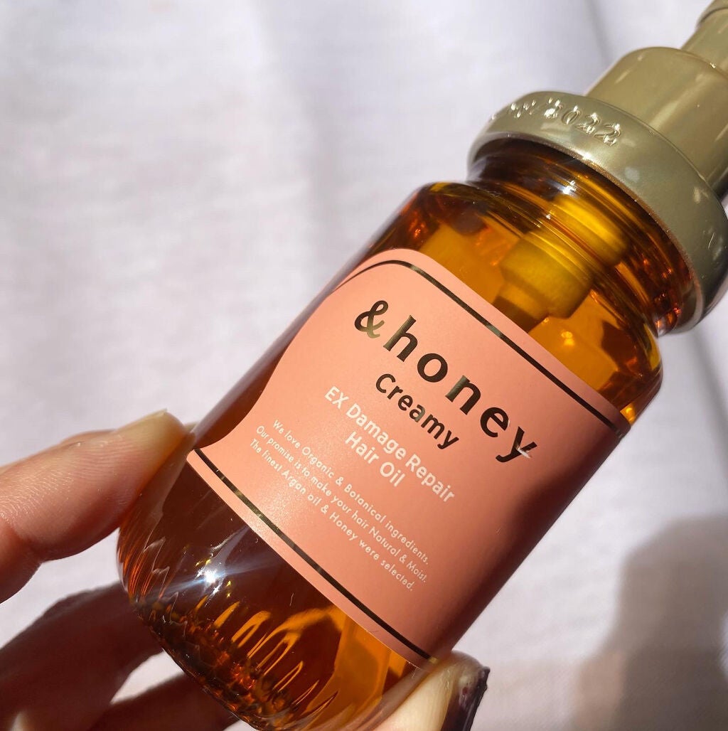 &honey Creamy EXダメージリペアヘアオイル3.0/&honey/ヘアオイルを使ったクチコミ(2枚目)