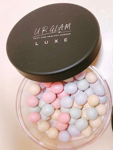 URGLAM LUXE　COLOR BALL POWDER/U R GLAM/ルースパウダーを使ったクチコミ（1枚目）