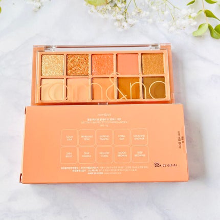 ベターザンパレット/rom&nd/アイシャドウパレットを使ったクチコミ(4枚目)