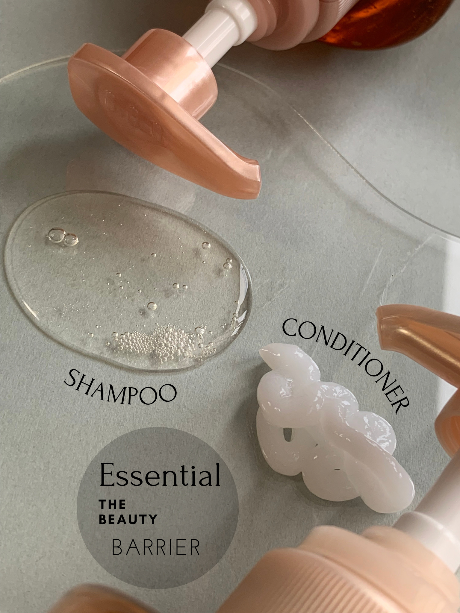 ザビューティ 髪のキメ美容素髪を守る バリアシャンプー/コンディショナー/エッセンシャル/シャンプー・コンディショナーを使ったクチコミ（2枚目）