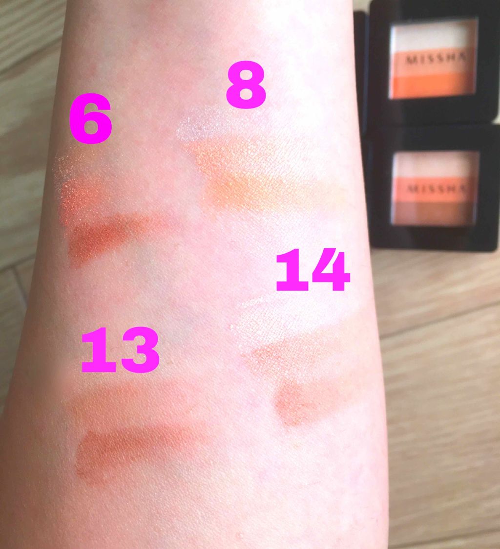 トリプルシャドウ/MISSHA/アイシャドウパレットを使ったクチコミ（2枚目）