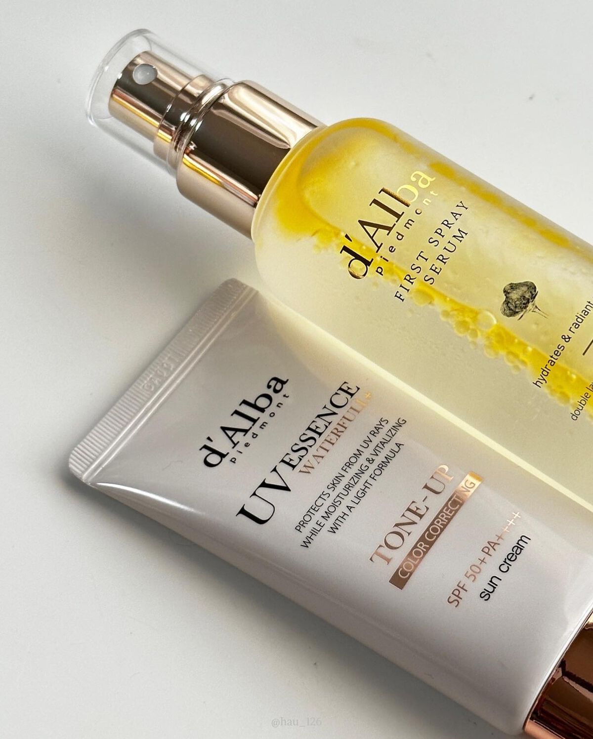 ダルバ ホワイトトリュフファーストスプレーセラム/ダルバ/ミスト状化粧水を使ったクチコミ（2枚目）