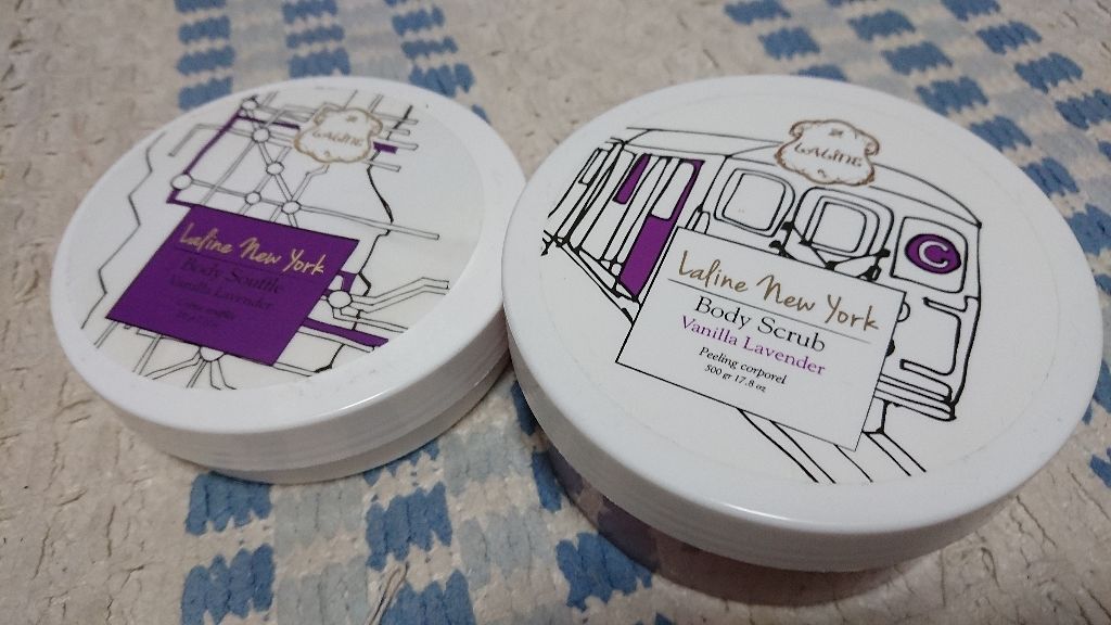 NY限定 ボディクリーム バニララベンダー/Laline/ボディクリームを使ったクチコミ（1枚目）