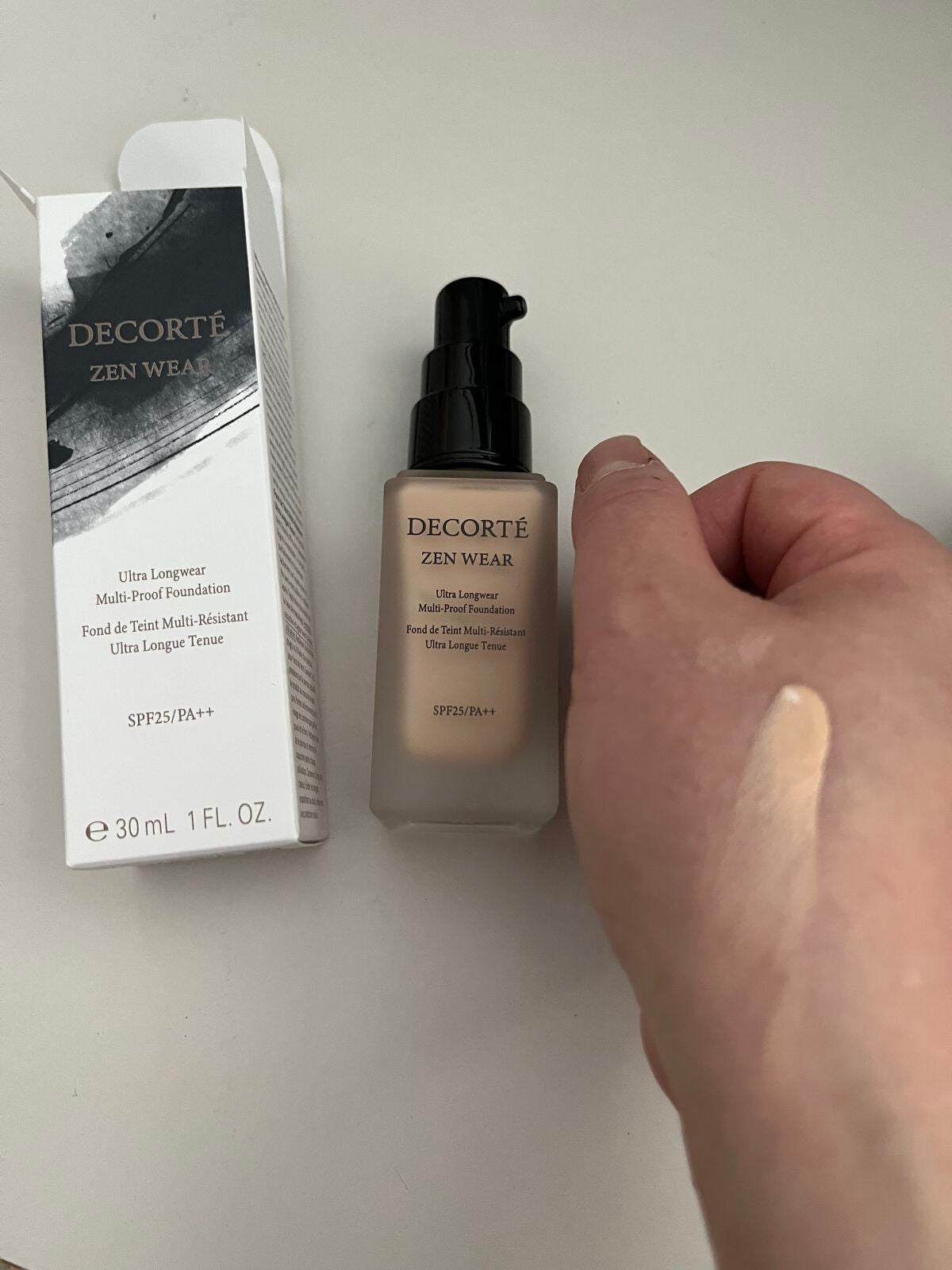 S on LIPS 「コスメデコルテ ゼンウェアフルイド30mL全40色SPF25/..」(3枚目)