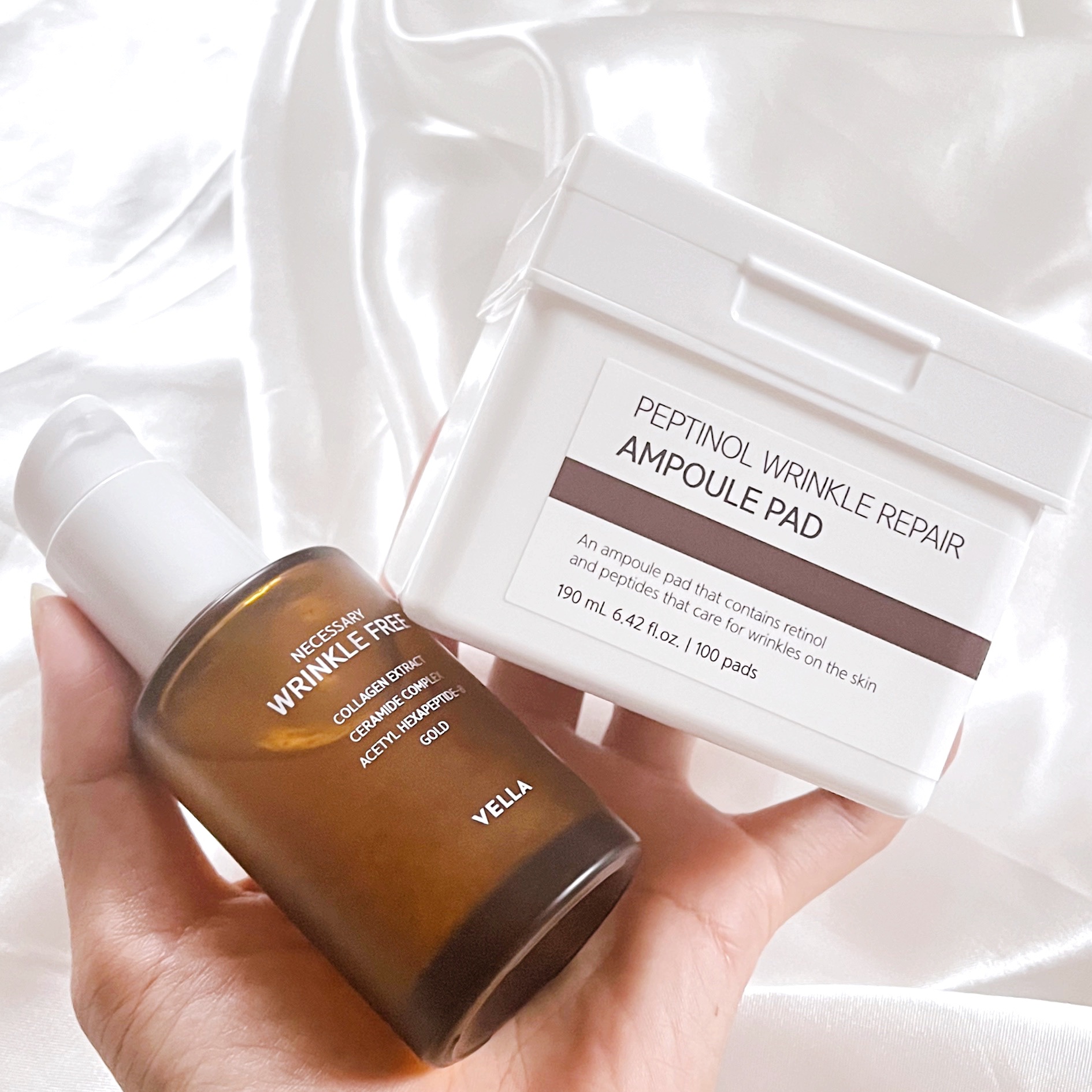 ペプチノール リンクリペアアンプルパッド/VELLA/トナーパッドを使ったクチコミ（2枚目）