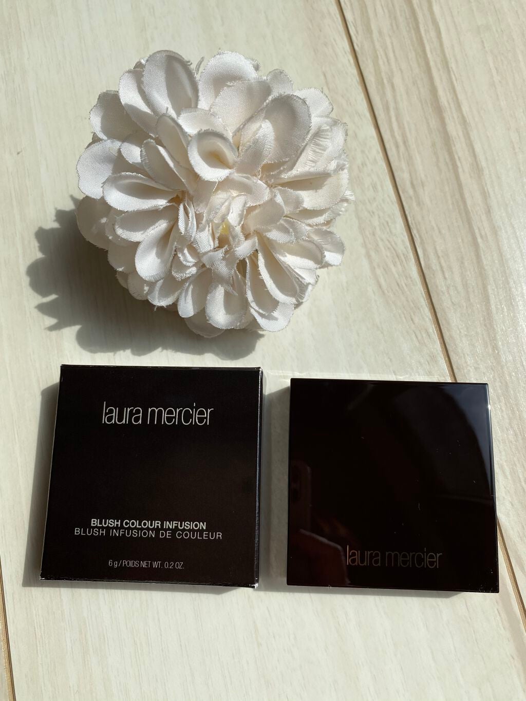 ブラッシュ カラー インフュージョン/ローラ メルシエ/パウダーチークを使ったクチコミ(3枚目)