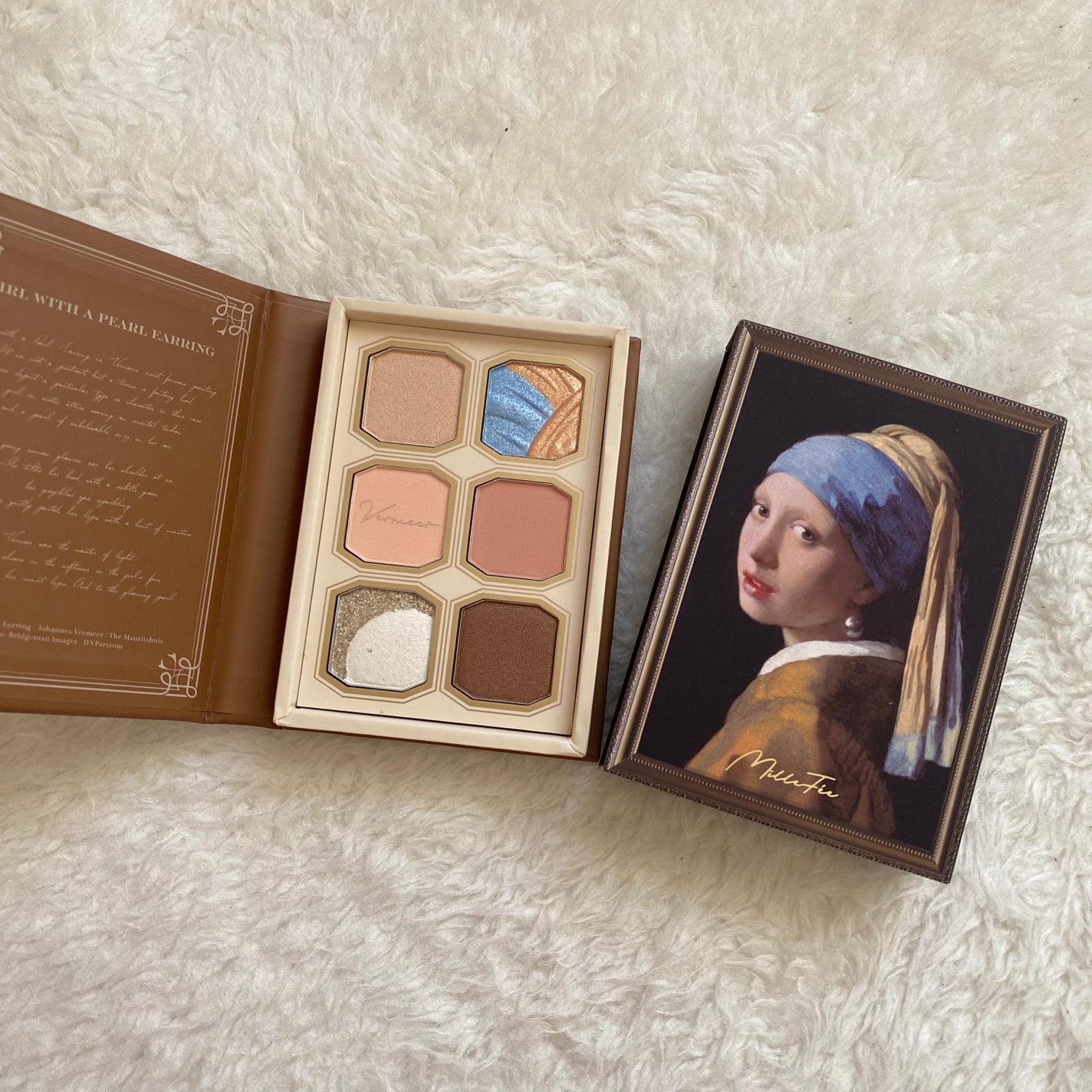 絵画アイシャドウパレット/MilleFée/アイシャドウパレットを使ったクチコミ(3枚目)