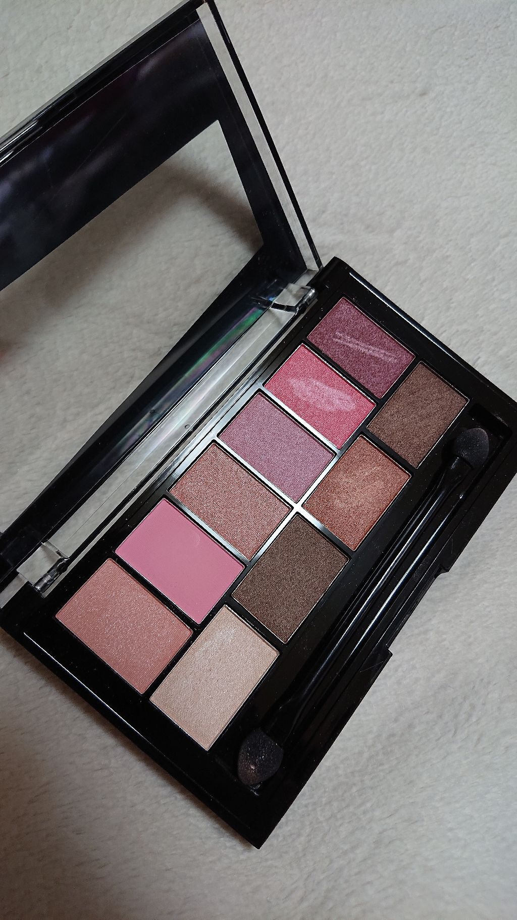 10カラーアイシャドウ/エンジェルハート/アイシャドウパレットを使ったクチコミ（2枚目）