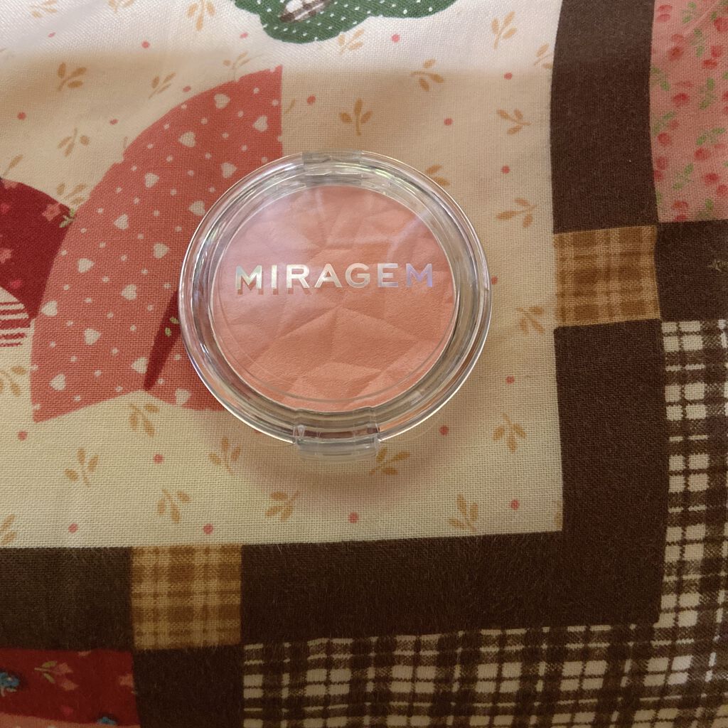 ヌーディージェムチーク/MIRAGEM/パウダーチークを使ったクチコミ（1枚目）