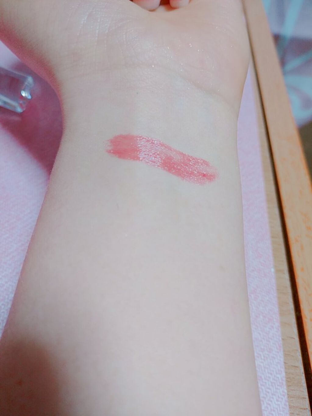 ノンスティッキーダズルティント/unleashia/リップティントを使ったクチコミ（2枚目）