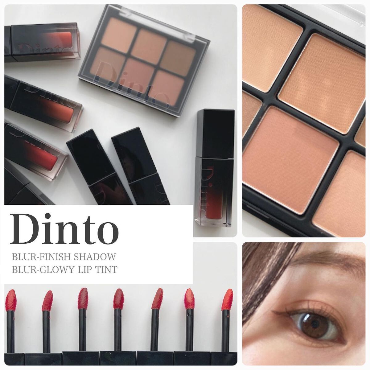 ブラーフィニシュシャドウパレット/Dinto/アイシャドウパレットを使ったクチコミ(1枚目)