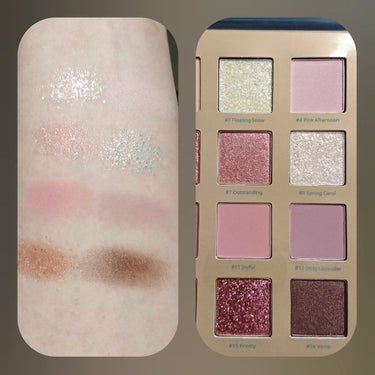 Blaze & Glaze Shadow Palette/Dear.own/アイシャドウパレットを使ったクチコミ（4枚目）