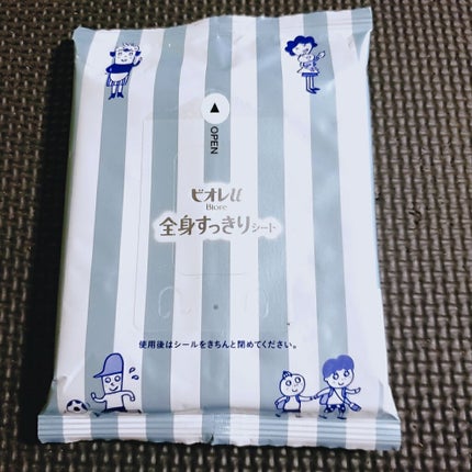 全身すっきりシート/ビオレu/ボディシートを使ったクチコミ(1枚目)